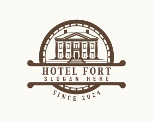 Hotel Residential Property logo design