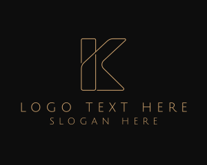 Letter K - Jewelry Accessory Boutique logo design