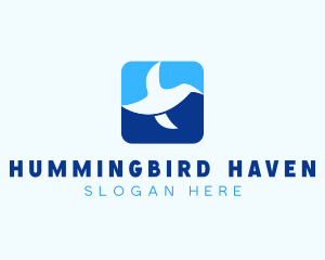 Dove Bird App logo design