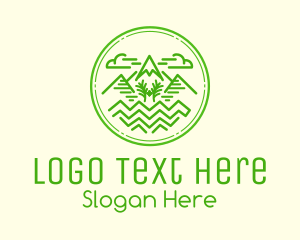 Ecologist - Mountain Trail  Peak logo design