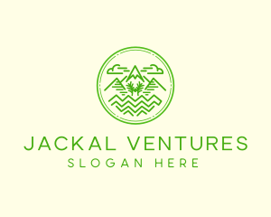 Mountain Trail  Peak  logo design