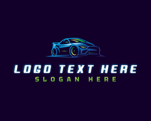 Racing - Racing Car Automotive logo design