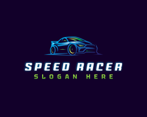 Race - Racing Car Automotive logo design