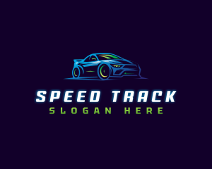 Race - Racing Car Automotive logo design