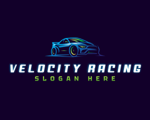 Racing Car Automotive logo design