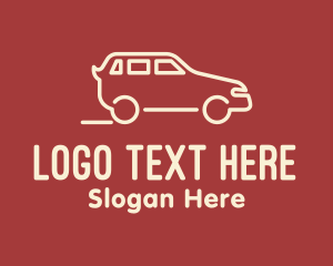 Automotive - SUV Van Transport logo design