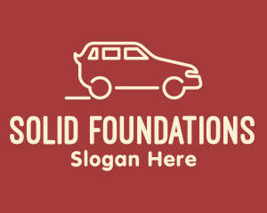 SUV Van Transport Logo