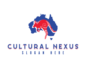 Culture - Australian Culture Kangaroo logo design