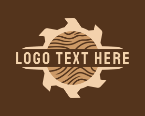 Woodworking - Woodworking Saw Blade Handyman logo design