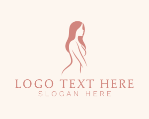 Topless - Sexy Woman Body logo design