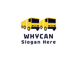 Trucking - Delivery Truck Logistics Transport logo design
