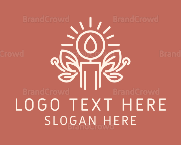 Scented Candlestick Glow Logo