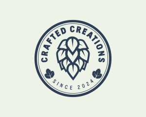 Artisanal Hops Brewery logo design