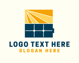 Light - Solar Panel Installation Company logo design