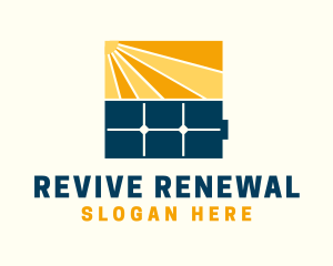 Solar Panel Installation Company logo design