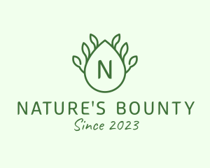 Natural Aromatherapy Oil Spa logo design