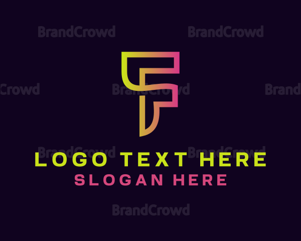 Tech Web Graphic Designer Logo