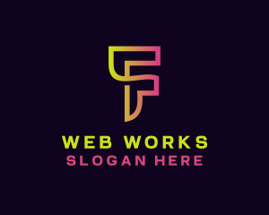 Web - Tech Web Graphic Designer logo design