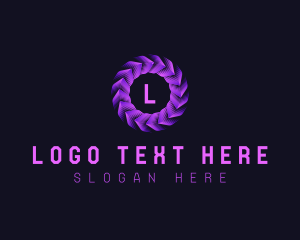 Modern - Digital Arrow Tech logo design