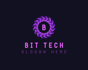 Digital Arrow Tech logo design