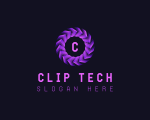 Digital Arrow Tech logo design