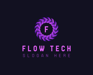 Digital Arrow Tech logo design