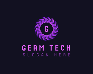 Digital Arrow Tech logo design