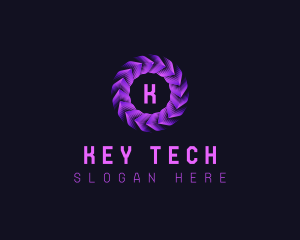 Digital Arrow Tech logo design