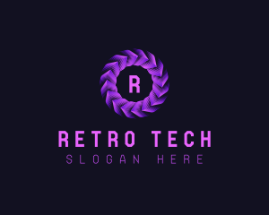 Digital Arrow Tech logo design