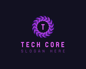 Digital Arrow Tech logo design