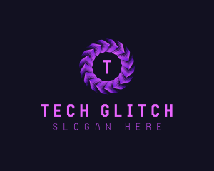 Digital Arrow Tech logo design