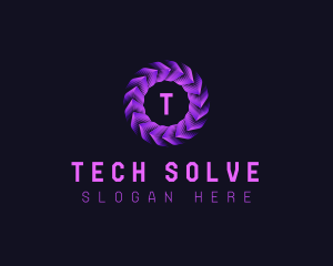 Digital Arrow Tech logo design