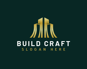 Building Infrastructure Property logo design