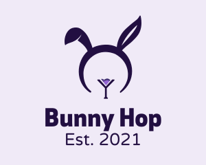 Bunny Drink Bar  logo design