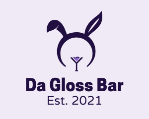 Bunny Drink Bar  logo design