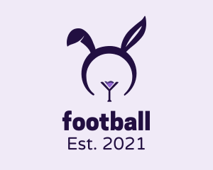 Violet - Bunny Drink Bar logo design