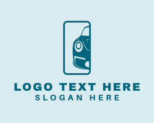 Teal - Car Auto Rideshare logo design