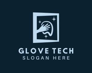 Glove Window Cleaning logo design