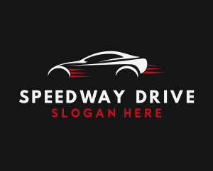 Driver - Race Car Motorsport logo design