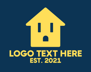 Plug - Yellow Socket House logo design