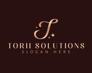 Elegant Script Boutique logo design