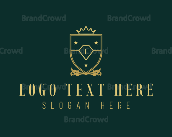 Luxury Fashion Shield Logo