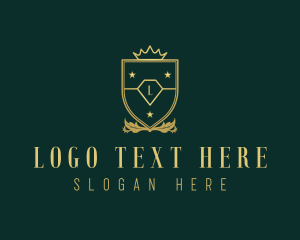 Royalty - Luxury Fashion Shield logo design