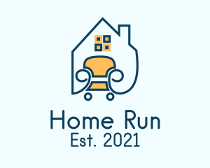 Home Chair Renovation  logo design