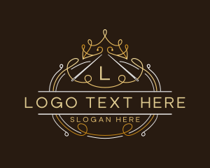 Elegant - Needle Crown Tailor logo design