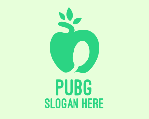 Green Apple Spoon Logo