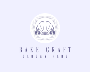 Coral Clam Shell Logo