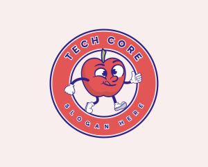 Apple - Healthy Fruit Apple logo design