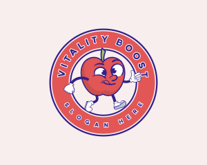 Healthy Fruit Apple logo design