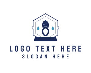 Tools - Toilet Plumbing Repair logo design